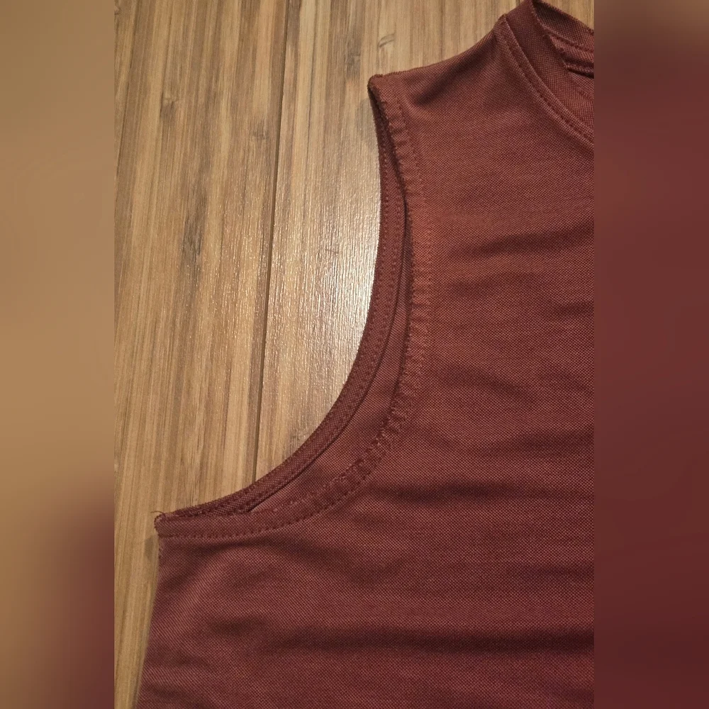 A New Day Sleeveless Brown Women's Top - Picture 3 of 8